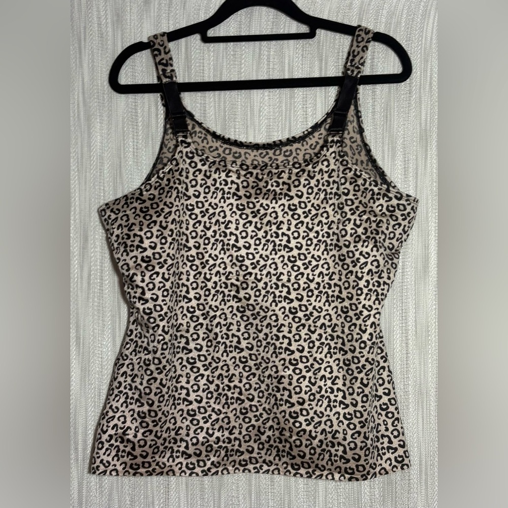 Ruby Ribbon Leopard Print Tank Top - Picture 2 of 3